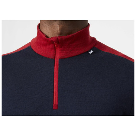 Мъжка функционална тениска Helly Hansen Lifa Merino Midweight 1/2 Zip