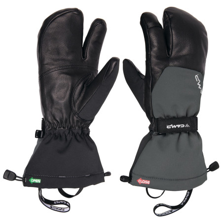 Ръкавици Camp Split Mitt N черен Black / Grey