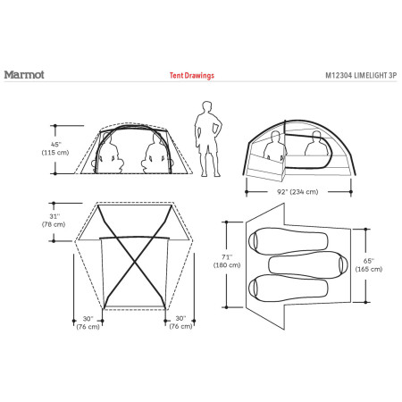 Палатка Marmot Limelight 3P