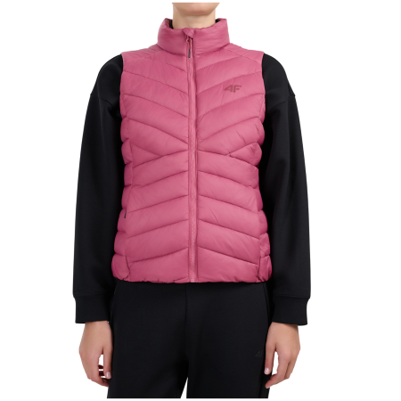 Дамска жилетка 4F Vest Jacket F371 розов Dark Pink