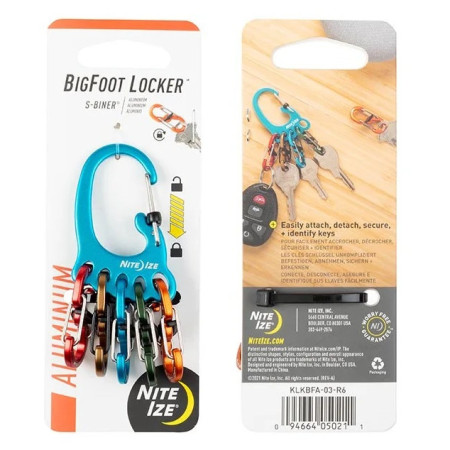 Ключодържател Nite Ize Keyrack BigFoot