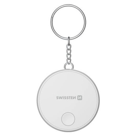 Локатор Swissten FindTag GPS Locator (with Apple Find My function) бял