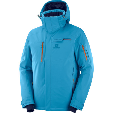 Мъжко яке Salomon Brilliant Jkt M светло син FjordBlue