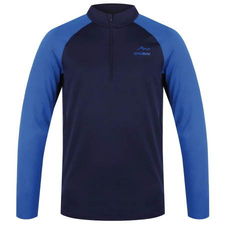Функционална мъжка тениска Husky Tromi zip M тъмно син dark blue