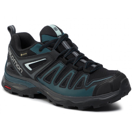 Дамски обувки Salomon X Ultra 3 Prime GTX W Black черен/син Black/ReflectingPond/IcyMorn