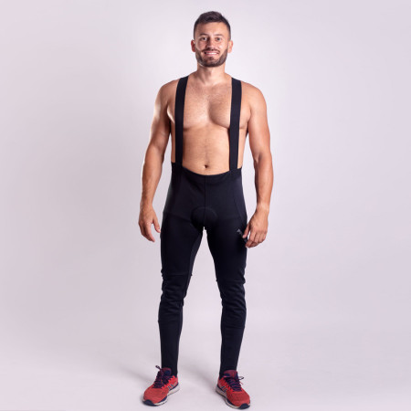 Мъжки велосипедни панталони Progress Giro Winter BIB PAD