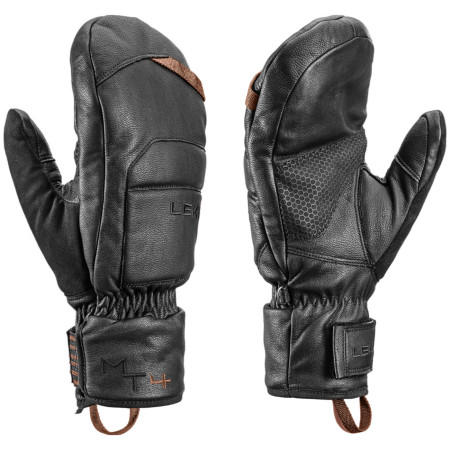Ски ръкавици Leki Montera Prime Mitt черен/кафяв black-dark brown