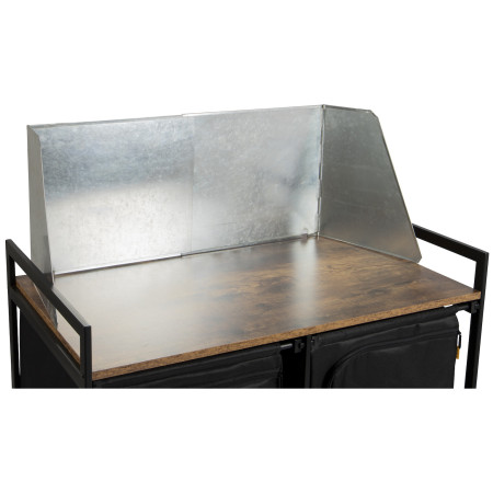 Аксесори за готвене Bo-Camp Cooking windshield steel adj. XL