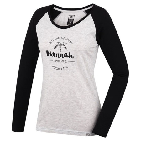 Дамска тениска Hannah Emily dlouhý rukáv (2016) сив GrayMel/Anthracite