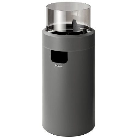 Газова камина Enders Nova LED M сив Gray/Black