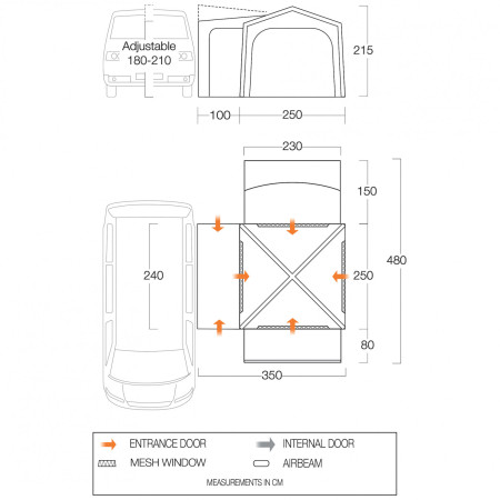 Форселт Vango Versos Air Low