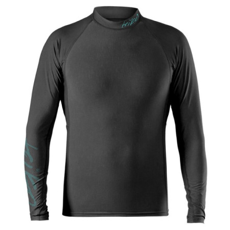 Функционална мъжка тениска Hiko Shade Dew L/S черен