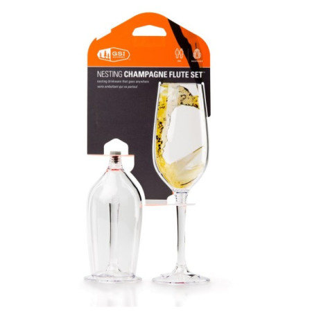 Чаша GSI Outdoors Nesting Champagne Flute Set
