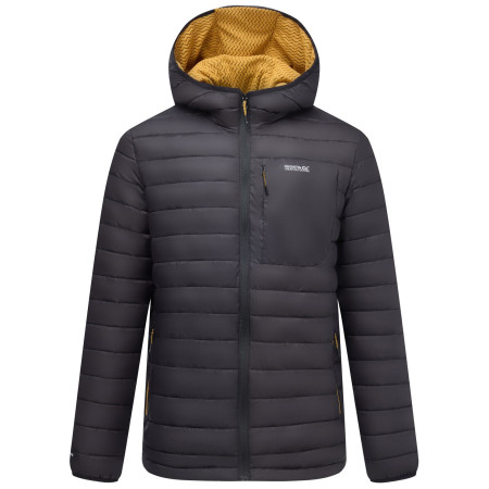 Мъжко капитонирано яке Regatta Lightfell черен/кафяв Blk(WoodBrn)