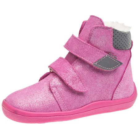 Детски боси обувки Beda Janette Pink розов pink