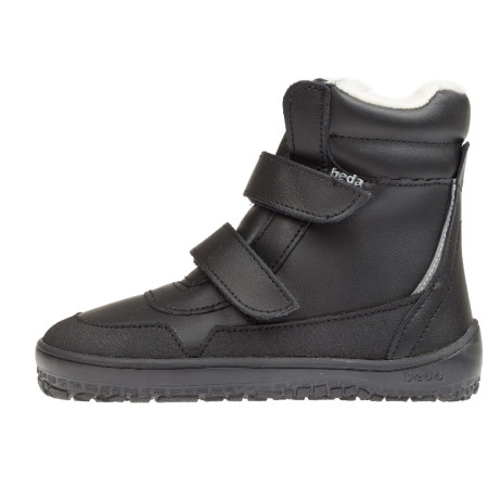 Детски боси обувки Beda Just Black Black