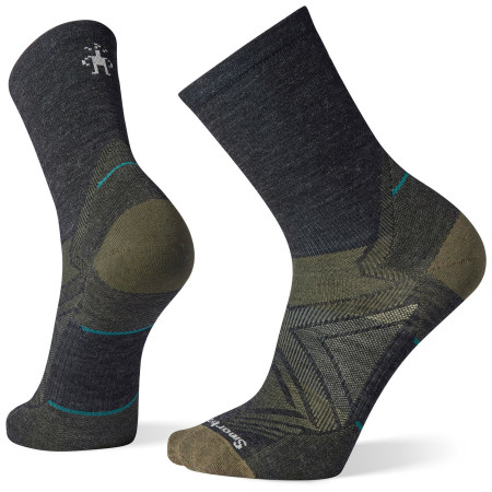 Чорапи Smartwool Run Zero Cushion Mid Crew сив