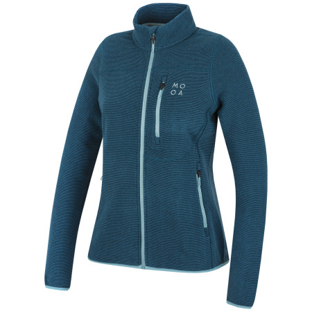 Дамски суитшърт MOOA Velmo fleece 210 син lagoon blue