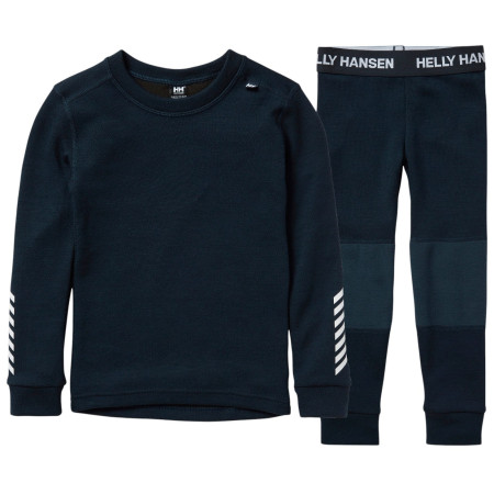Детски функционален комплект Helly Hansen K Lifa Merino Set Navy тъмно син 596 Navy