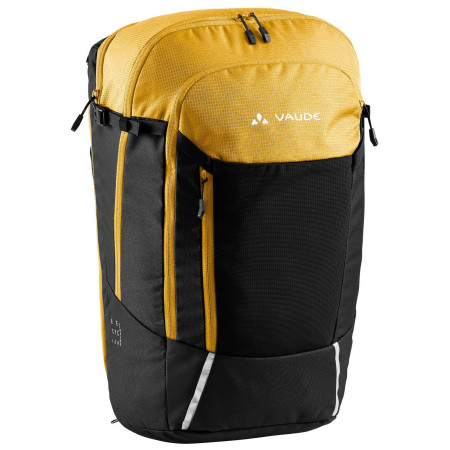Чанта за колело Vaude Cycle 28 II черен/жълт burnt yellow