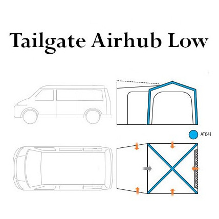 Вътрешна гума Vango Airspeed Tube 670 x 10cm Cross