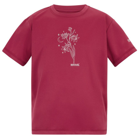 Детска тениска Regatta Aria Deep Pink розов Deep Pink
