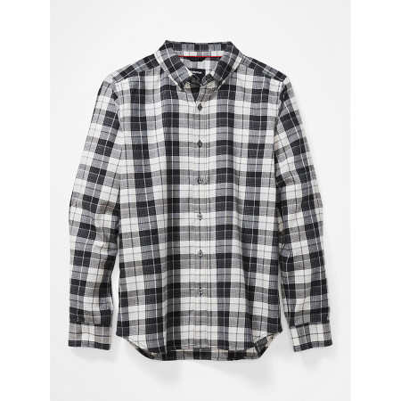 Мъжка риза Marmot Harkins Lt Wt Flannel LS черен Black