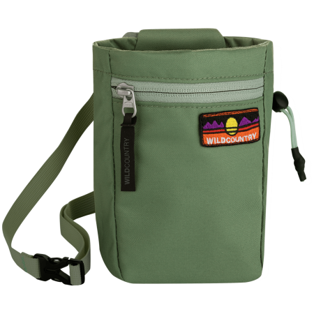 Плик за магнезий Wild Country Flow Chalk Bag зелен green ivy