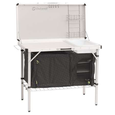 Кухня Outwell Drayton Kitchen Table черен/бял