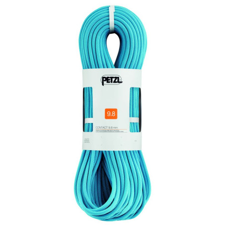 Въже за алпинизъм Petzl Contact 9,8 mm (60 m) зелен Turquoise