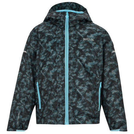 Детско яке Regatta Printed Lever II ChiBluScCamo тъмно син ChiBluScCamo