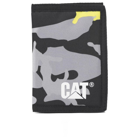 Портфейл Caterpillar Millennial Classic Riley сив/черен Camo Black/Grey/Yellow