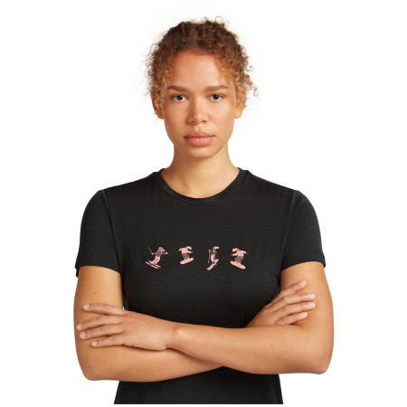 Дамска тениска Icebreaker Women Merino 150 Tech Lite SS Tee Snow Day