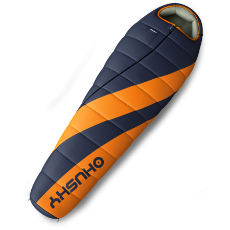 Спален чувал Husky Extreme Enjoy -26°C син/оранжев