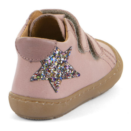 Детски целогодишни боси обувки Froddo Ollie S Star Pink