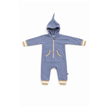 Детски гащеризон DucKsday Polar Fleece Twin/Blue син Blue/Sand