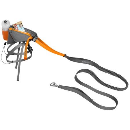 Нагръдник за куче Ruffwear Omnijore Joring System оранжев Orange Poppy