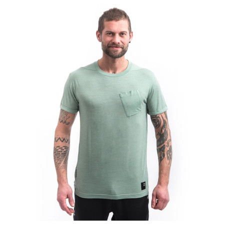 Функционална мъжка тениска Sensor Merino Air Traveller