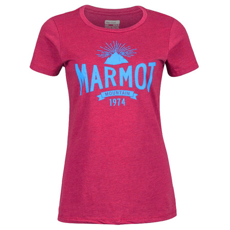 Дамска тениска Marmot Carly Tee SS лилав RedDahlia