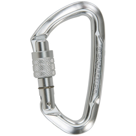 Карабинер Skylotec Lime SG (screw gate) сребърен Silver