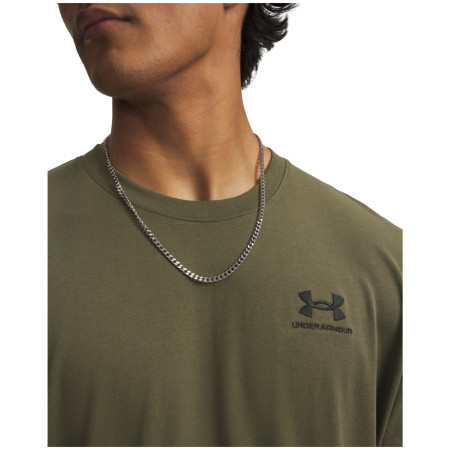 Мъжка тениска Under Armour M Logo Emb Heavyweight SS