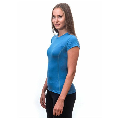 Дамска тениска Sensor Merino Wool Active къс ръкав