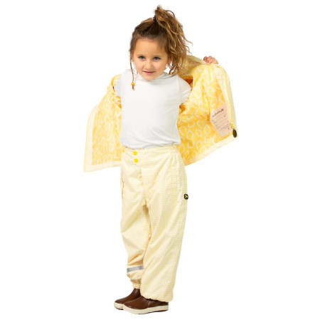 Детско водоустойчиво яке DucKsday Rain Jacket Lemonade