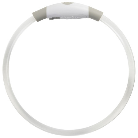 Светещ нашийник за куче Nite Ize NiteHowl Mini LED бял Disc-O Select