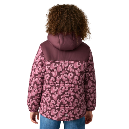 Детско зимно яке Regatta Lofthouse Fig/Violet Leopard