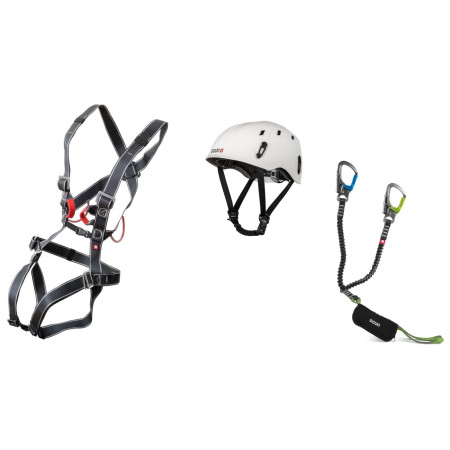 Комплект за виа ферата Ocún Via Ferrata Bodyquard Pail set черен