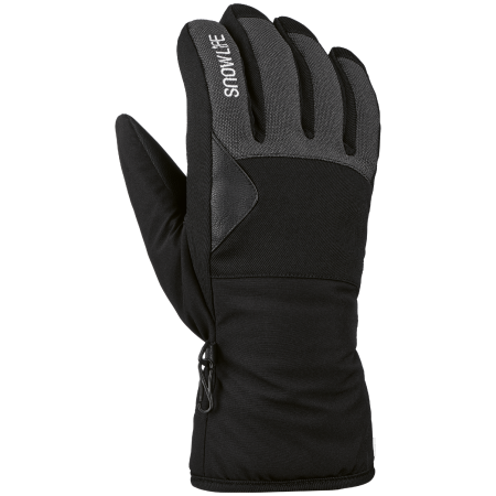 Мъжки скиорски ръкавици SnowLife Vivid DT Glove черен/бял black/white