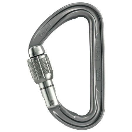 Карабинер Petzl Spirit Screw Lock сив