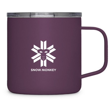 Термо чаша Snow Monkey Booster лилав plum