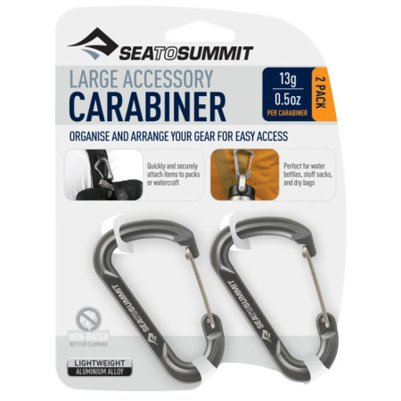 Комплект карабинери Sea to Summit Accessory Carabiner Large Set 2pcs